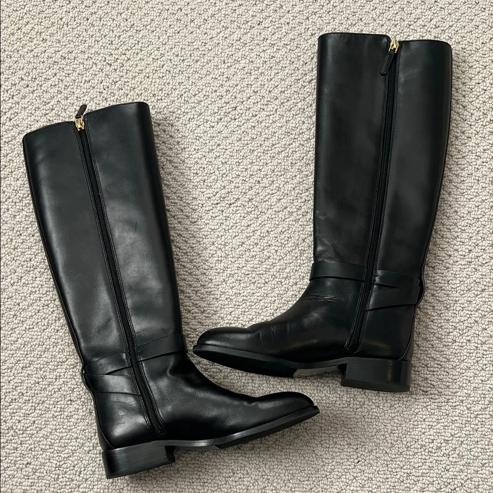 Tory Burch Brooke Knee-High Leather Boots